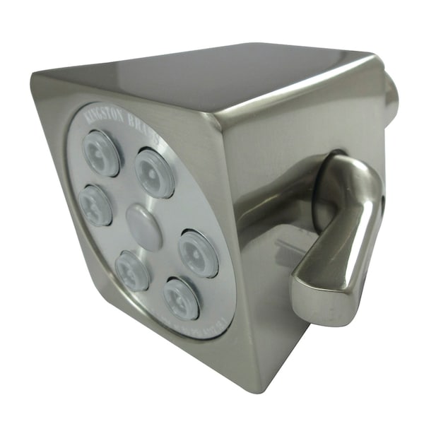 Shower Head, Brushed Nickel, Wall Mount